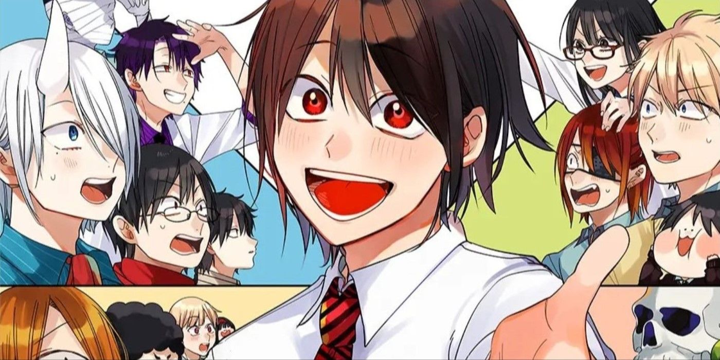 A Terrified Teacher at Ghoul School Manga Panel