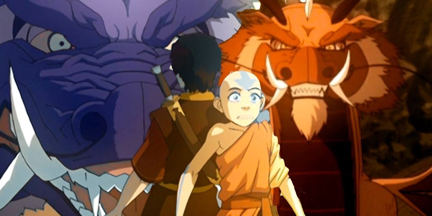 Aang and Zuko learn Dragon Dance in Last Airbender