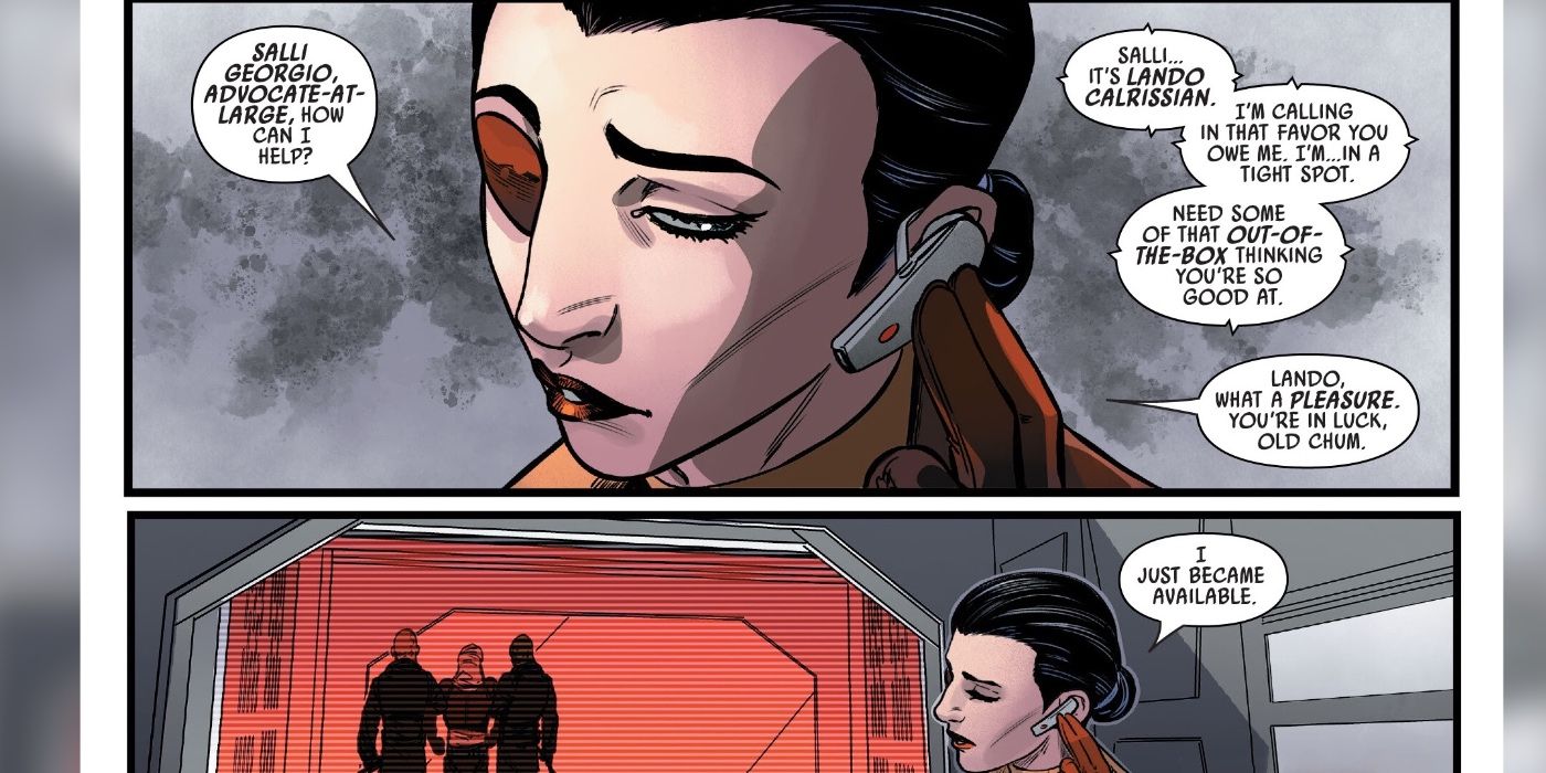 Advocate Georgio and Lando Calrissian