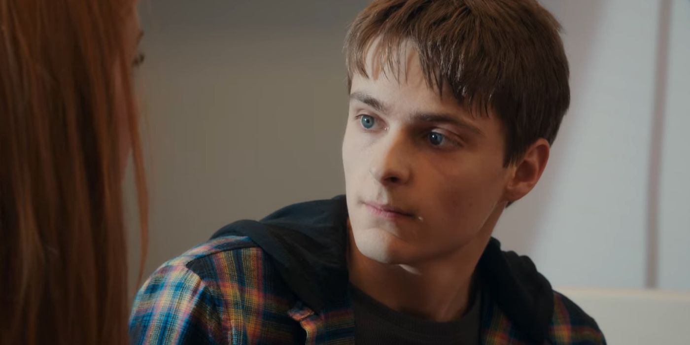 Nathan (Corey Fogelmanis) en el hospital en My Life with Walter's Sons