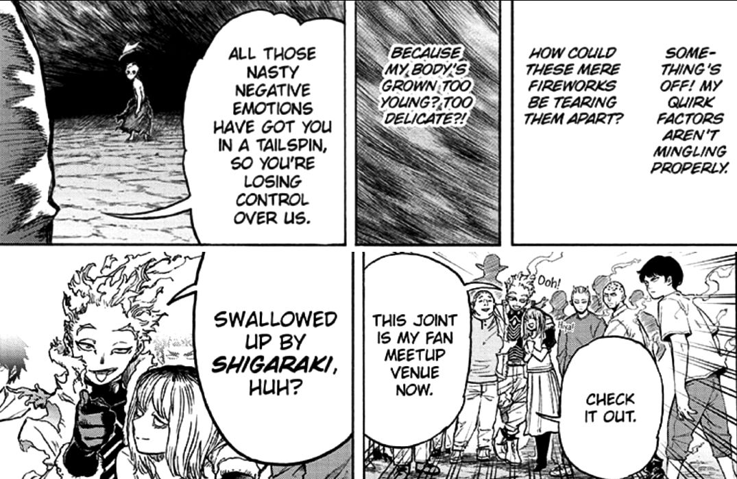 All For One loses control over his quirk in My Hero Academia and Hawks has a fan meeting in All For One&rsquo;s Vestige realm