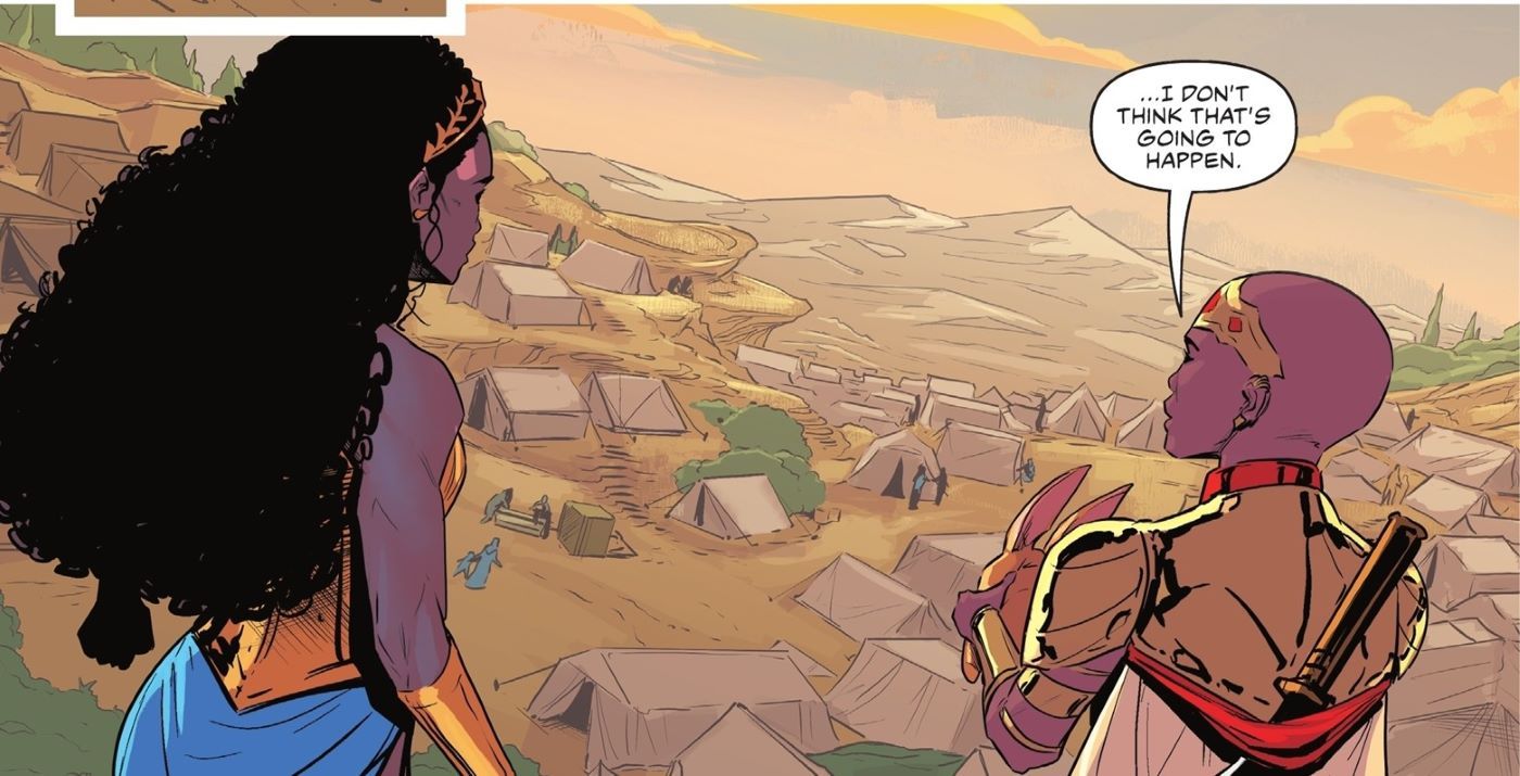 "The Only Safe Place on Earth" Wonder Woman's Amazons Have a New Home