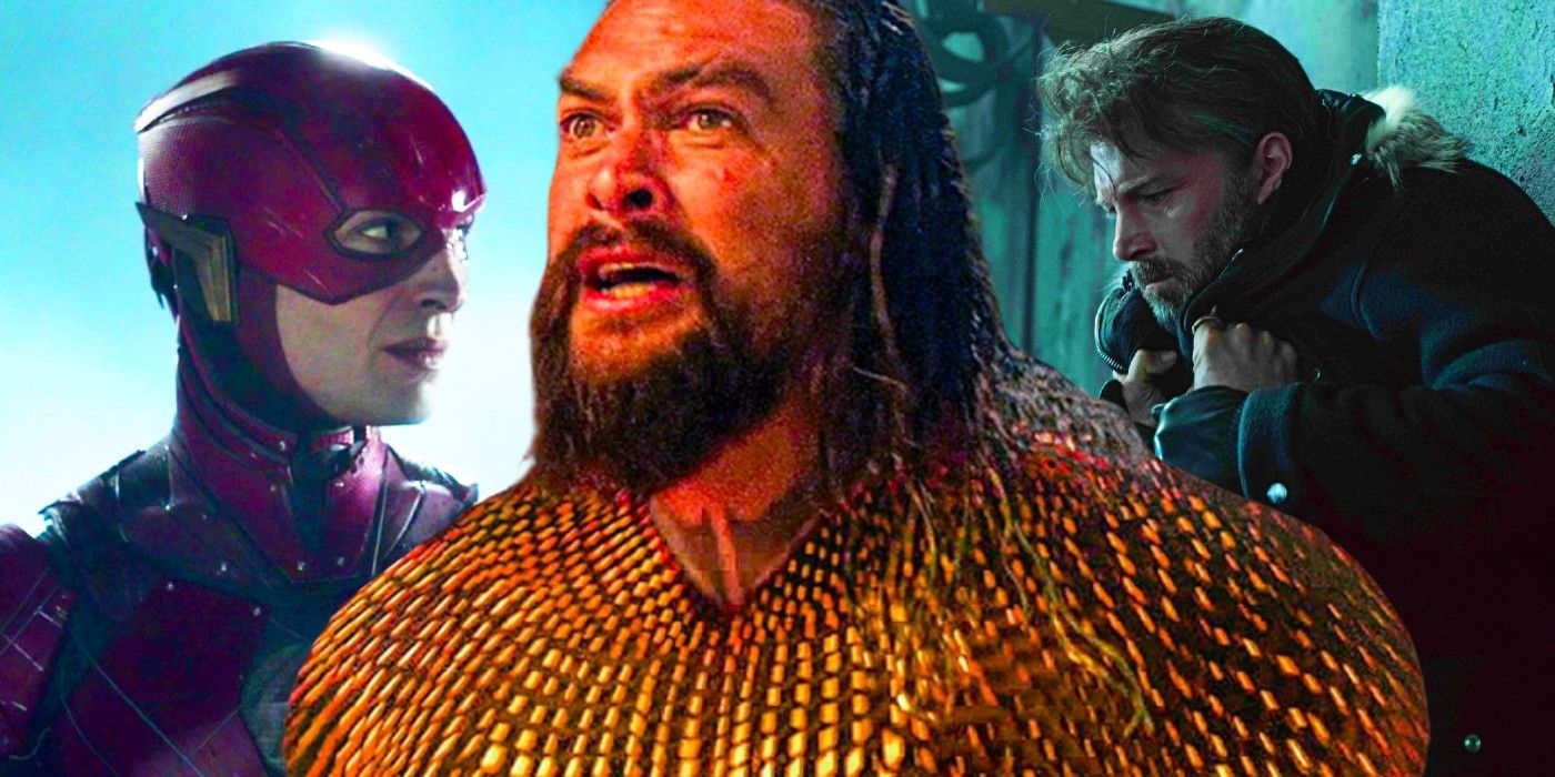 Aquaman with The Flash and Ben Affleck’s Batman