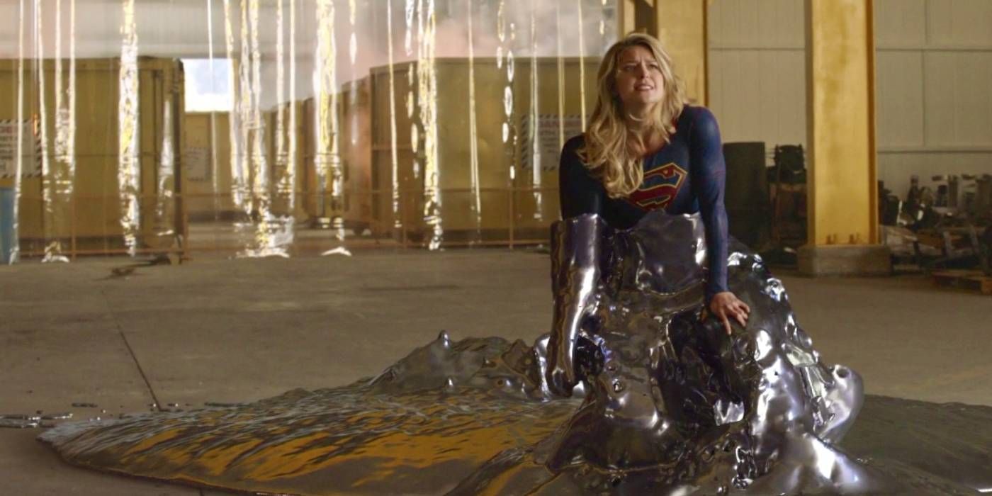 Arrowverse Supergirl covered in Nth Metal