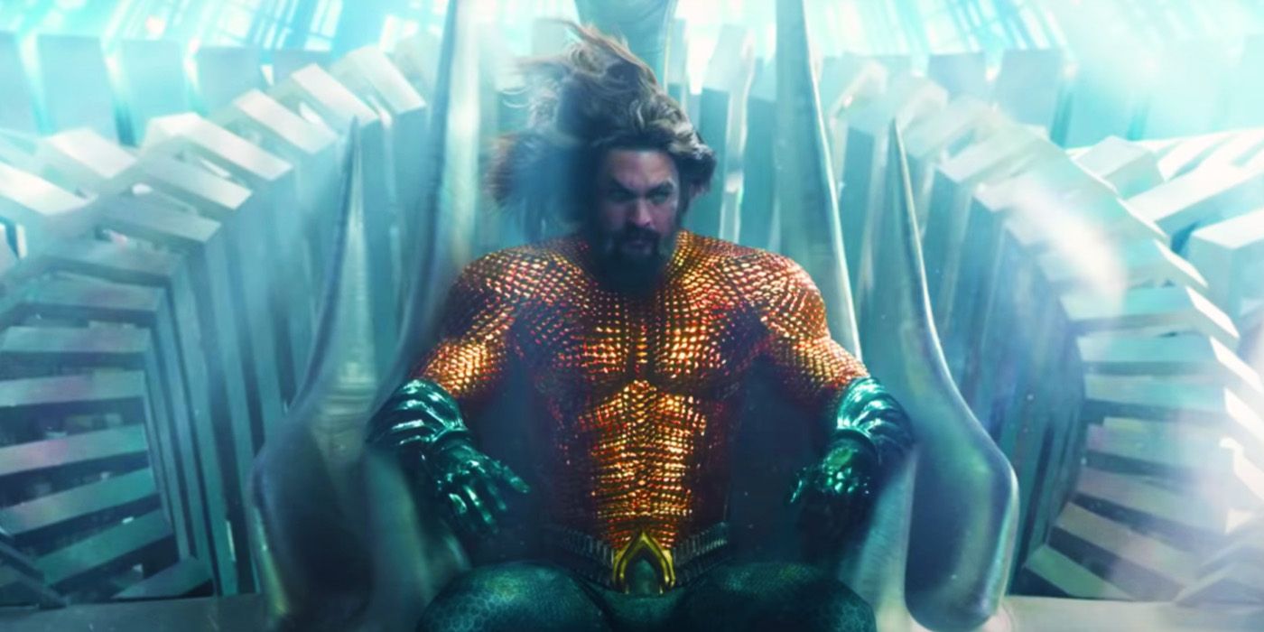 Arthur Curry as the King of Atlantis in Aquaman and the Lost Kingdom