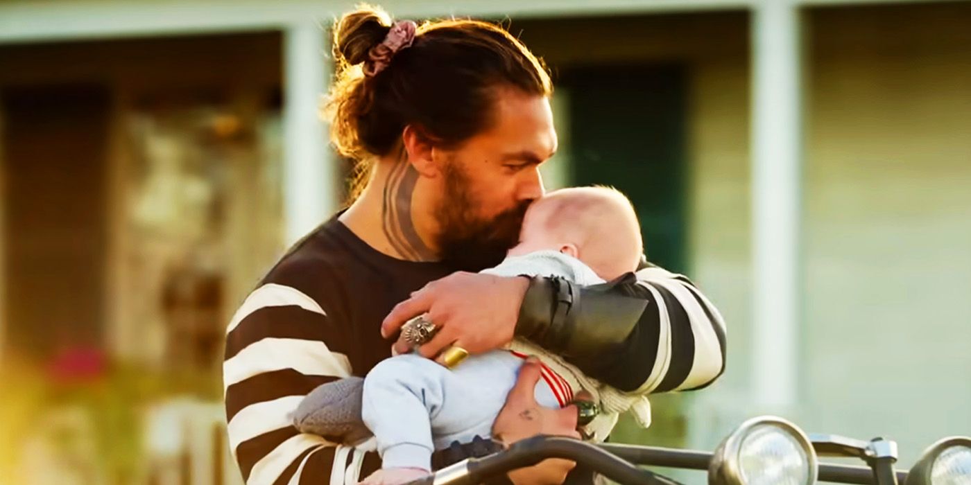 Arthur Curry with his son in Aquaman and the Lost Kingdom