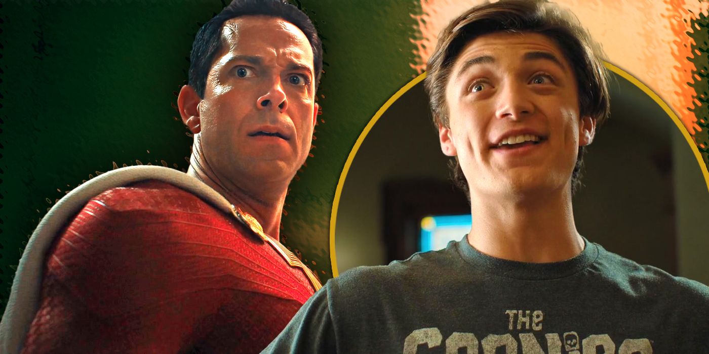Asher Angel and Zachary Levi in Shazam! Fury of the Gods Exclusive header
