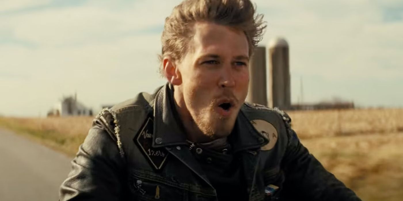 Austin Butler on a motorcycle in ex-Disney project The Bikeriders