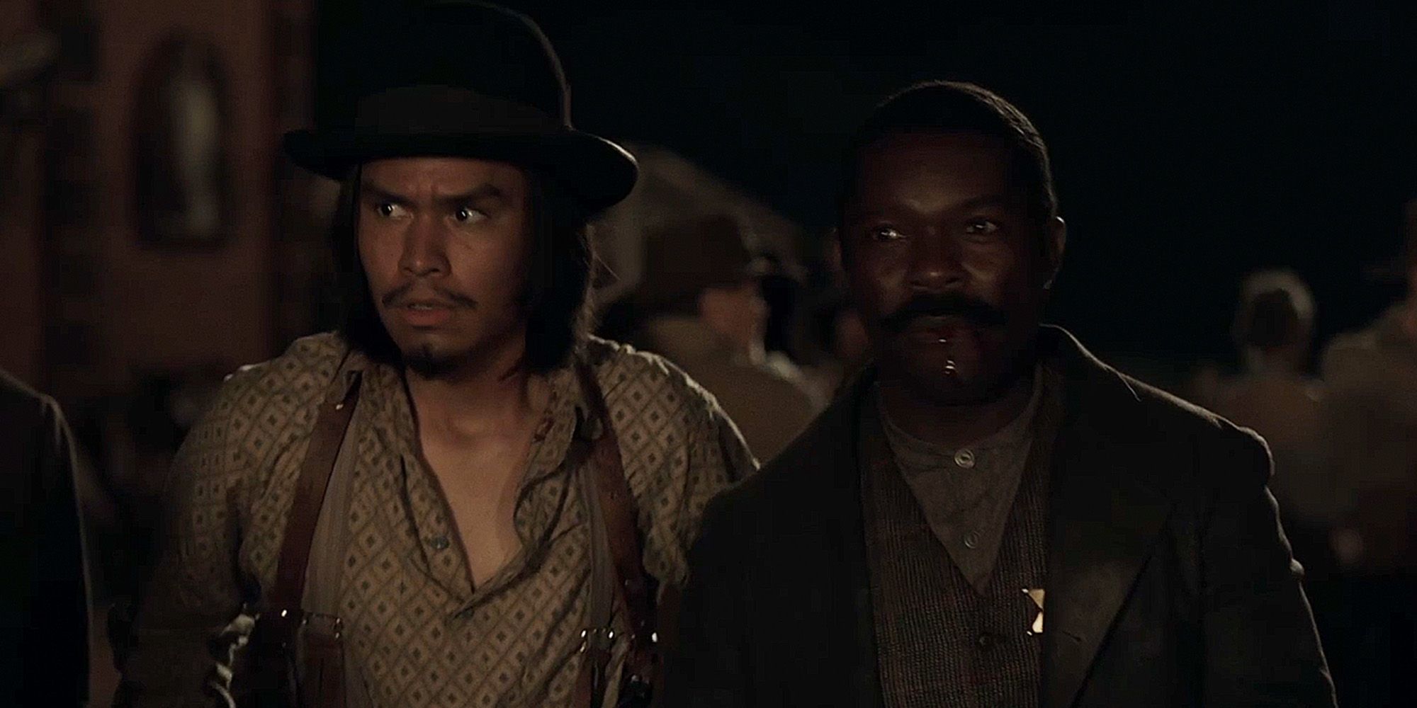 Bass Reeves and Billy Crow in Lawmen Bass Reeves epiosde 6