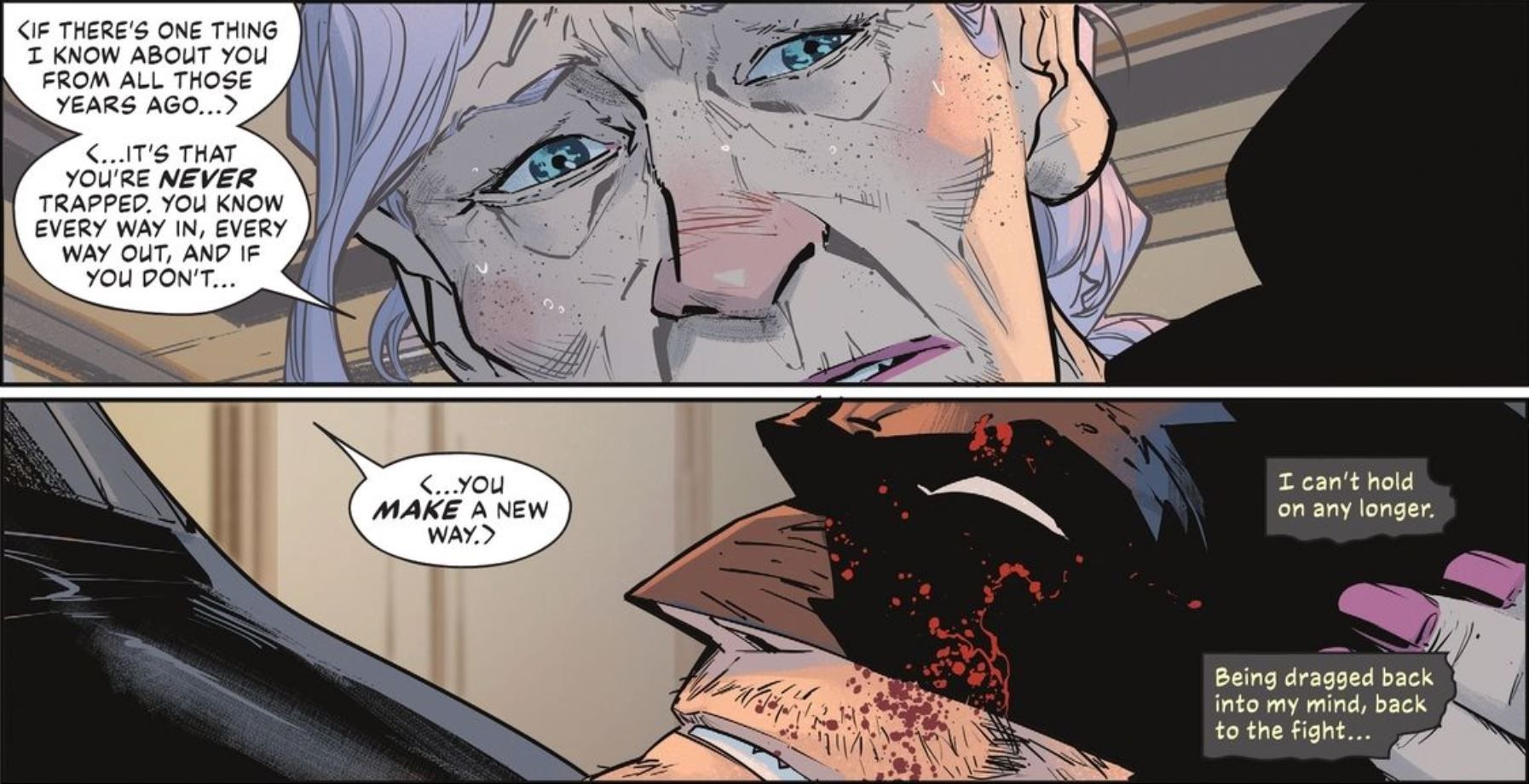 Batman Gets Advice from Mentor DC