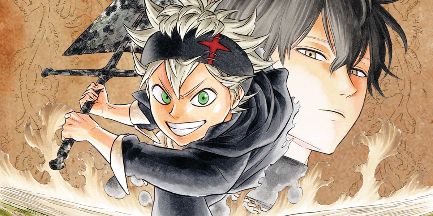 Portada de Black Clover Volumen 1 con Asta