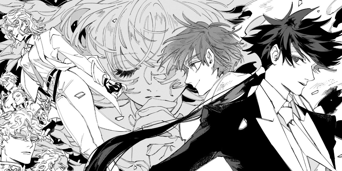 Behind The Battle Of The Hero And The Demon King’s main spread in manga