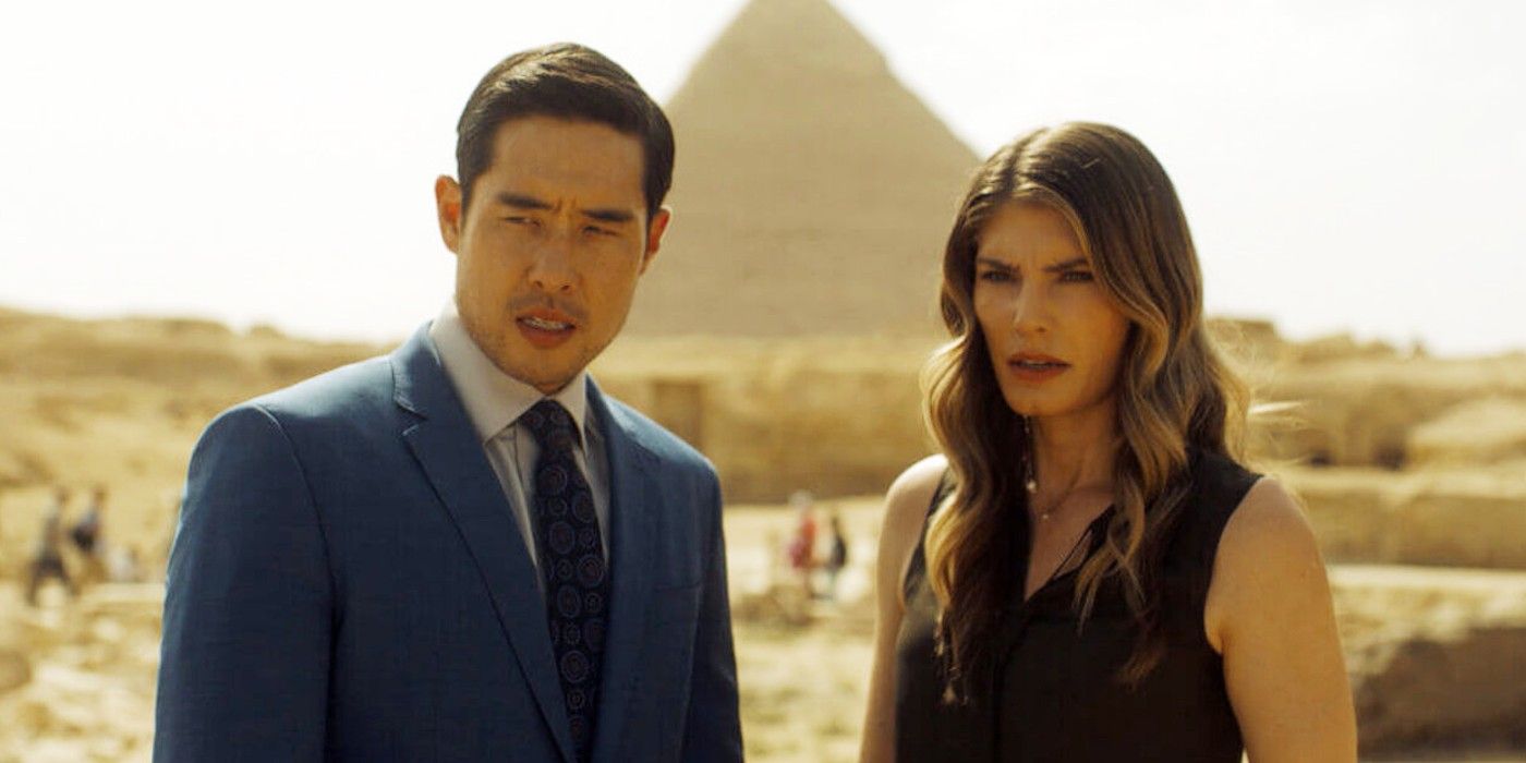 Ben with Allison in Egypt in Quantum Leap season 2 episode 8
