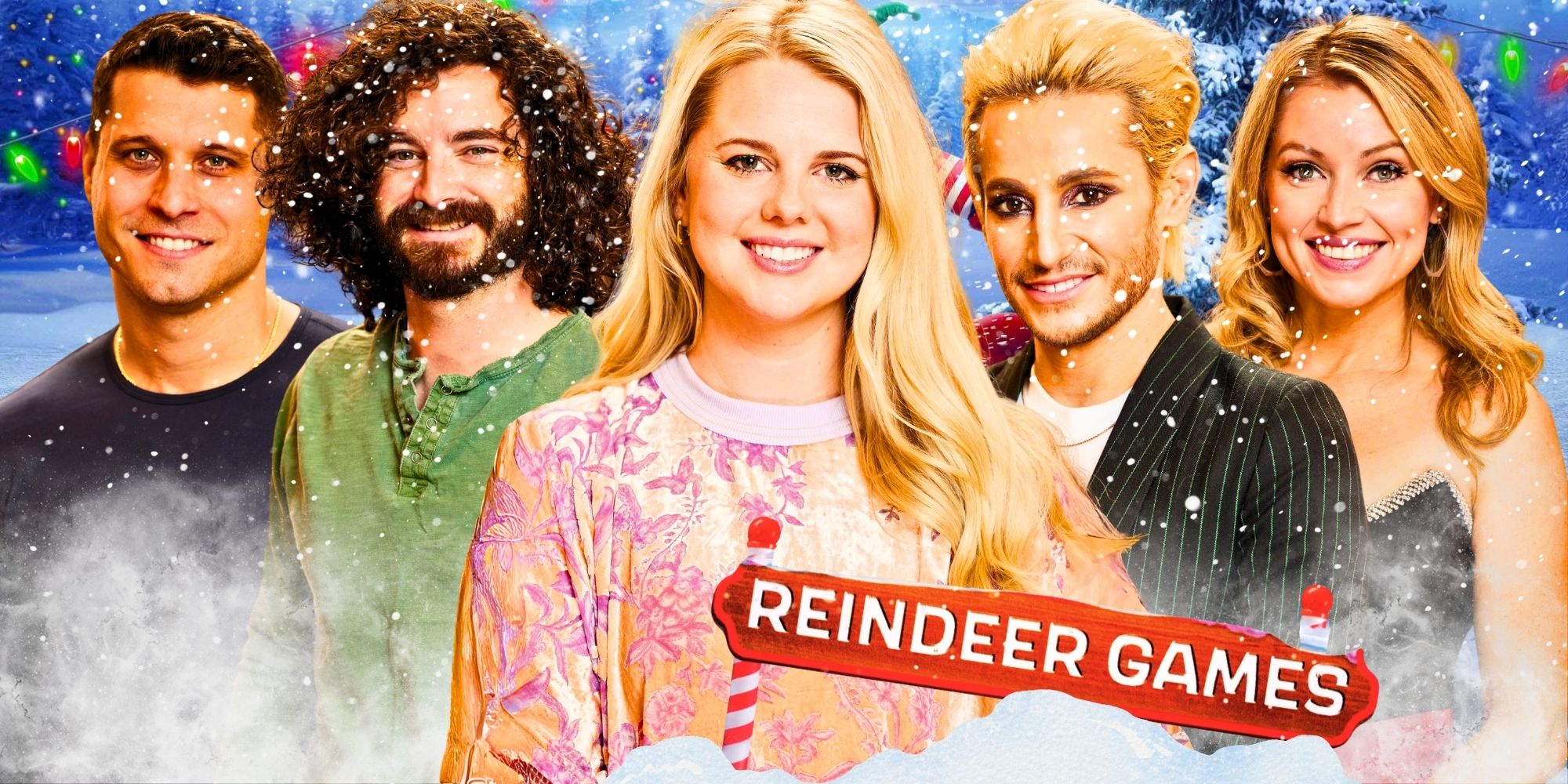 Big Brother Reindeer Games Cast smiling