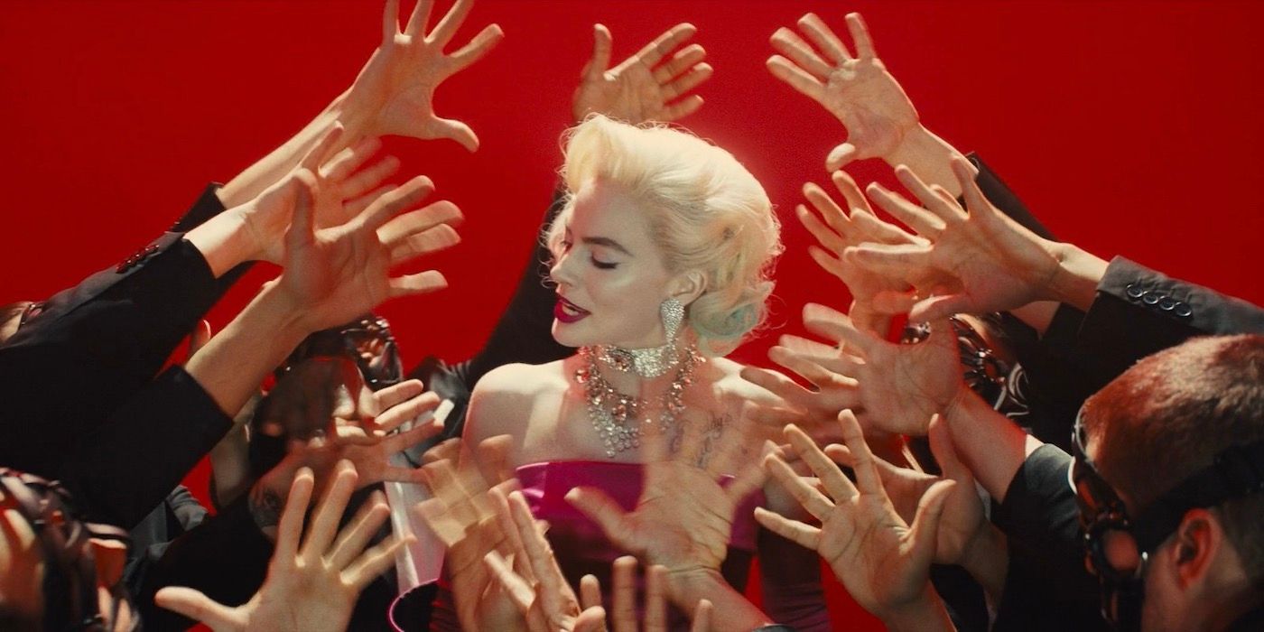 Margot Robbie em homenagem a Marilyn Monroe em Aves de Rapina