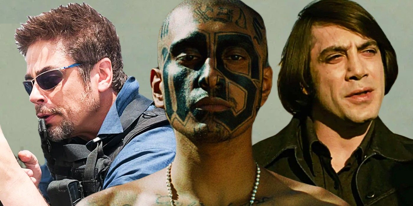 Blended image of Sicario, Sin Nombre, and No Country For Old Men