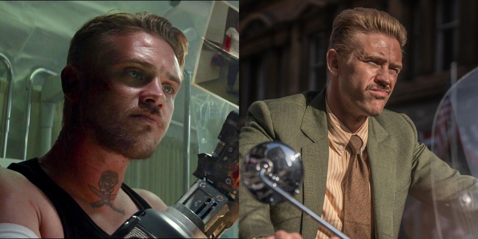 Boyd Holbrook as Donald Pierce in Logan and Klaber in Indiana Jones and the Dial of Destiny