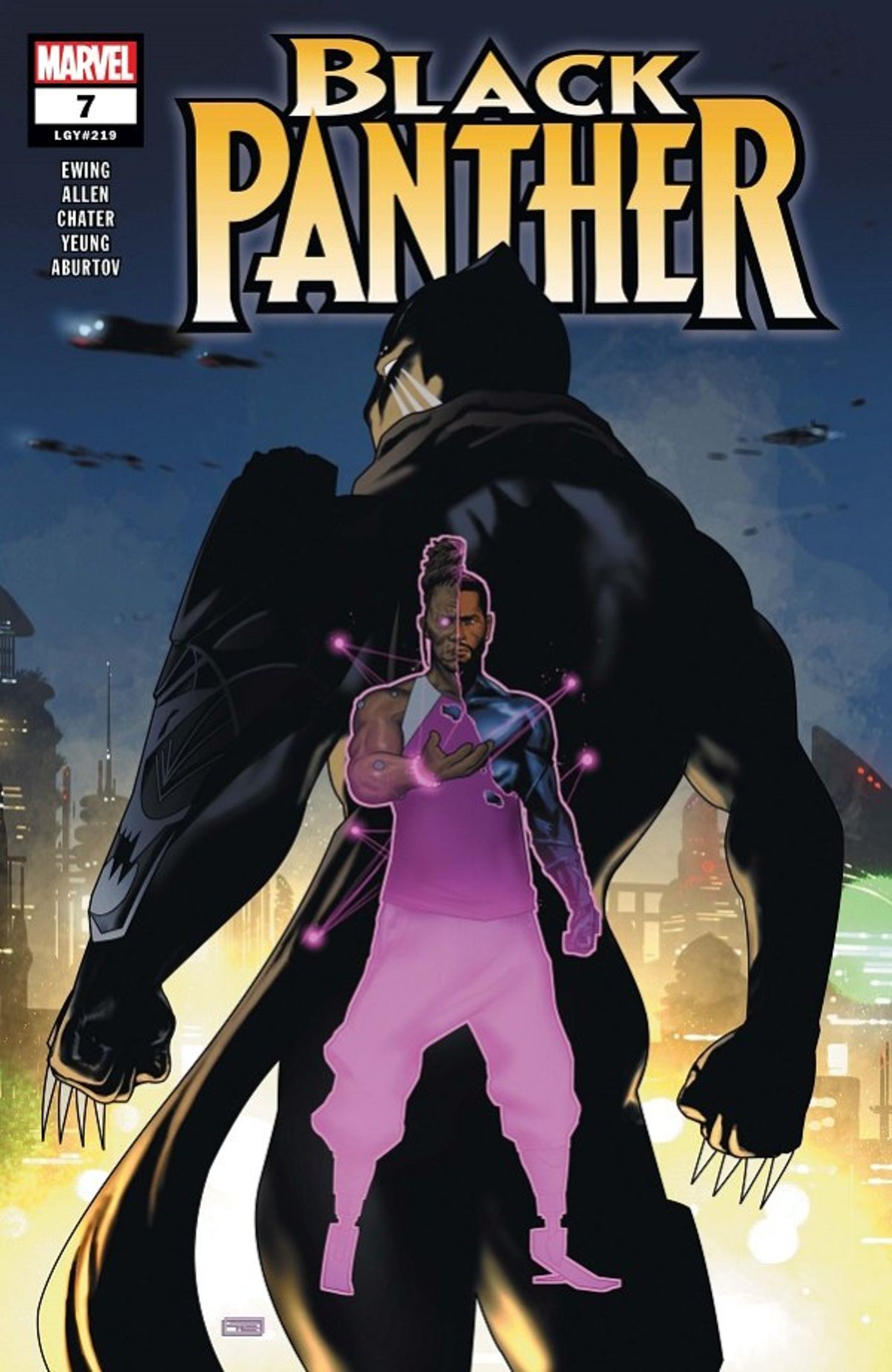 Taurin Clarke main cover for Black Panther #7