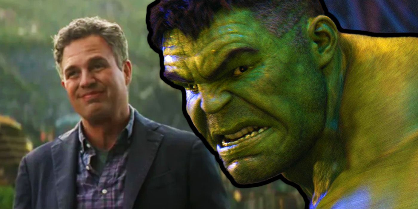 Bruce Banner and the Hulk in Avengers Infinity War
