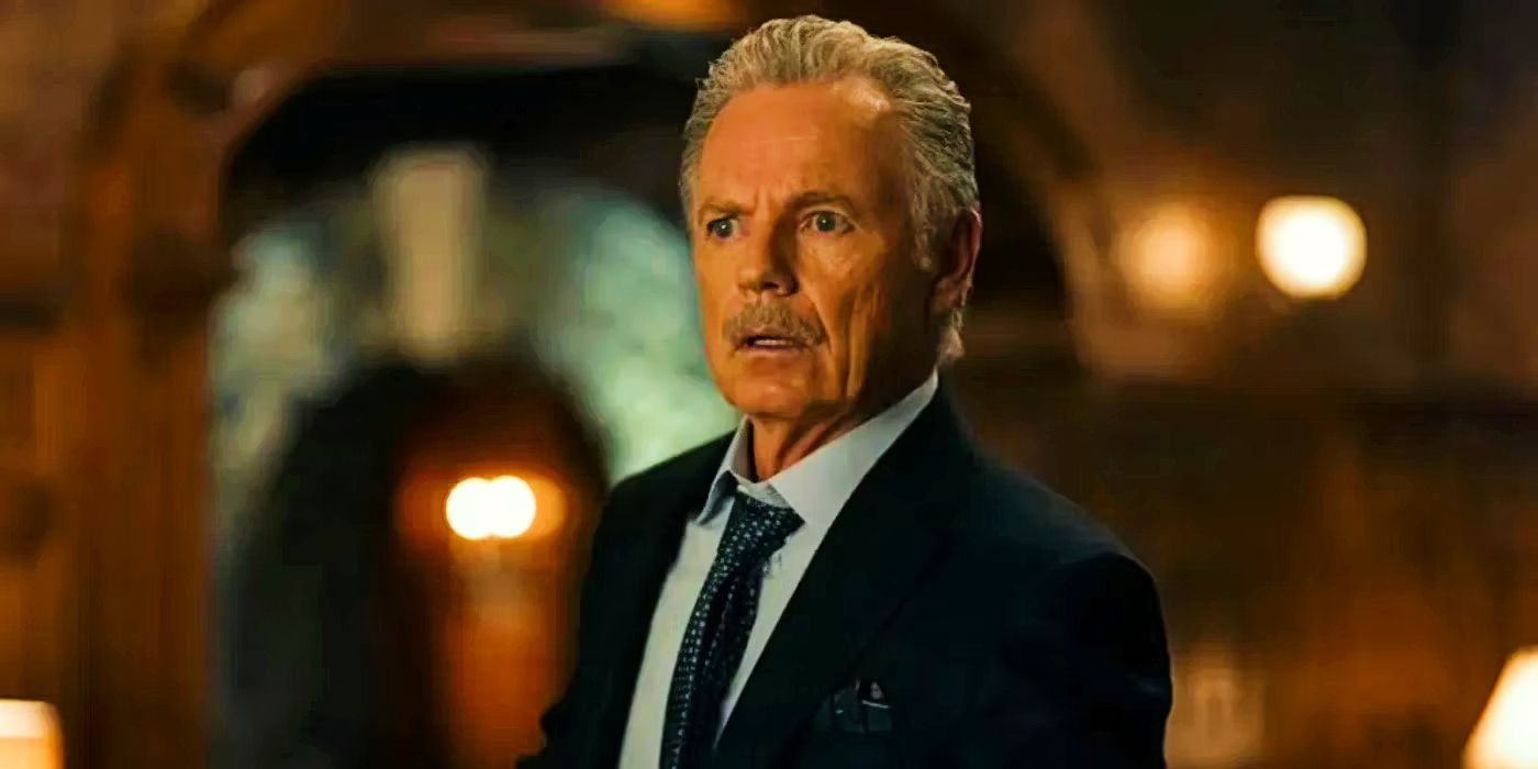 Bruce Greenwood looking shocked in The Fall of the House of Usher