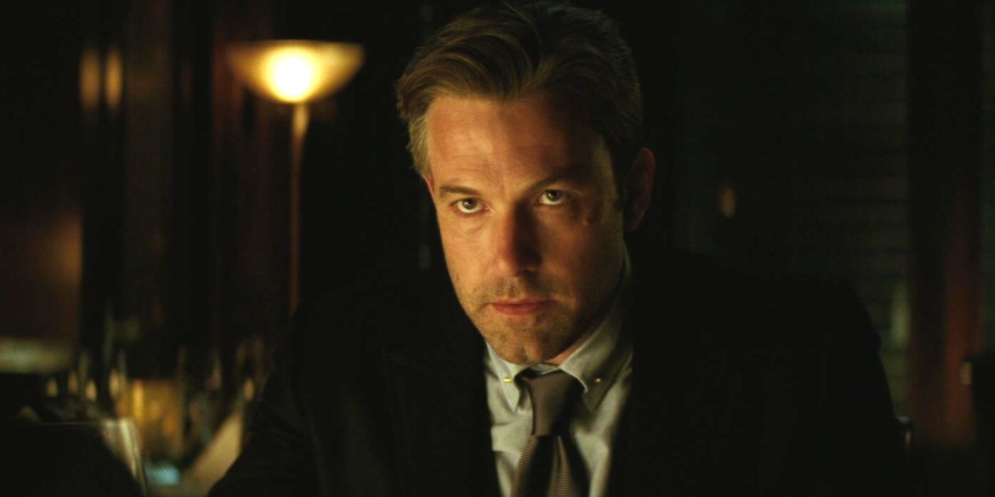 Ben Affleck as Bruce Wayne in Suicide Squad's post-credits scene