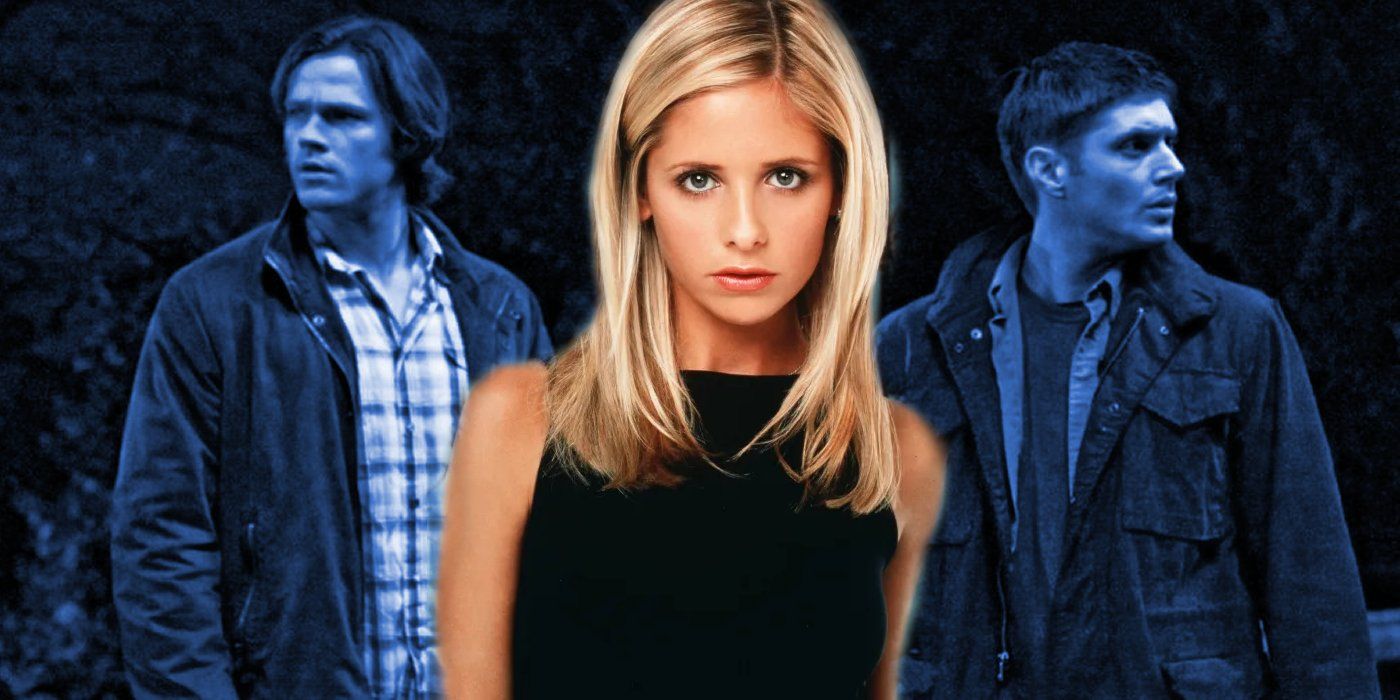 Buffy the Vampire Slayer with Sam and Dean from Supernatural