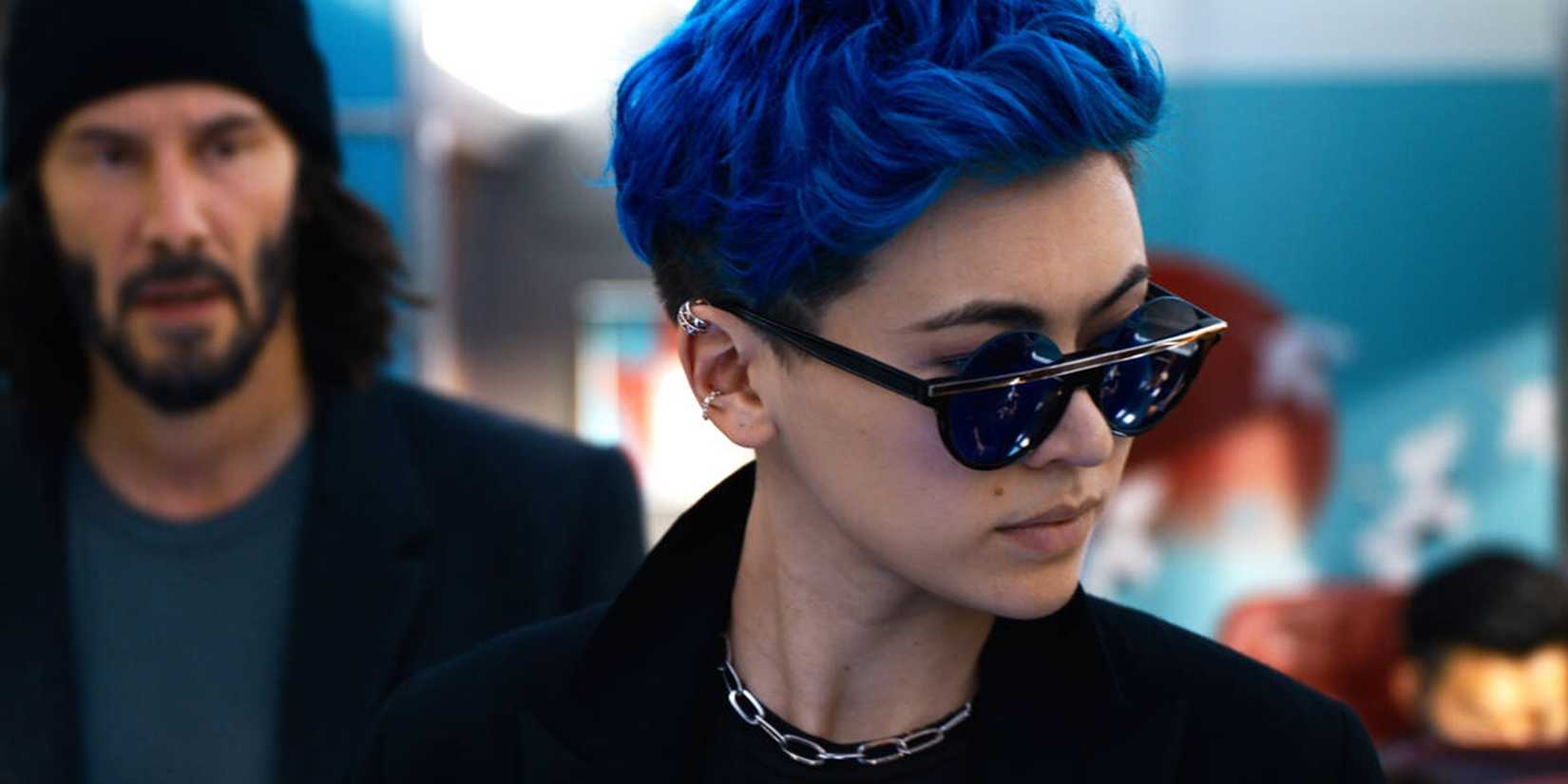 Bugs wearing sunglasses in The Matrix Resurrections