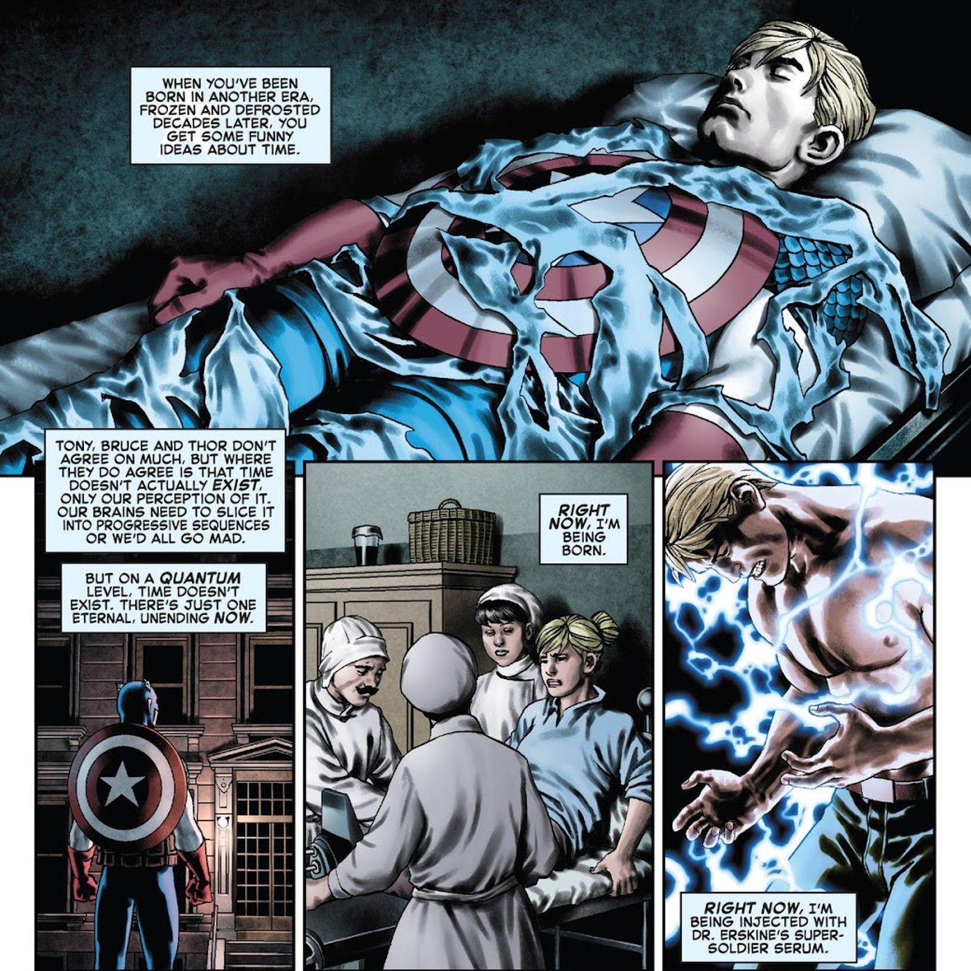 Captain America Confirms Why He’s the Doctor Manhattan of the Marvel Universe