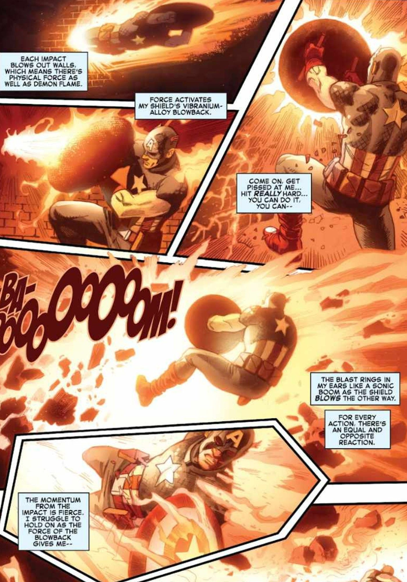 captain america vs asmoday in Captain America #4 (2023)