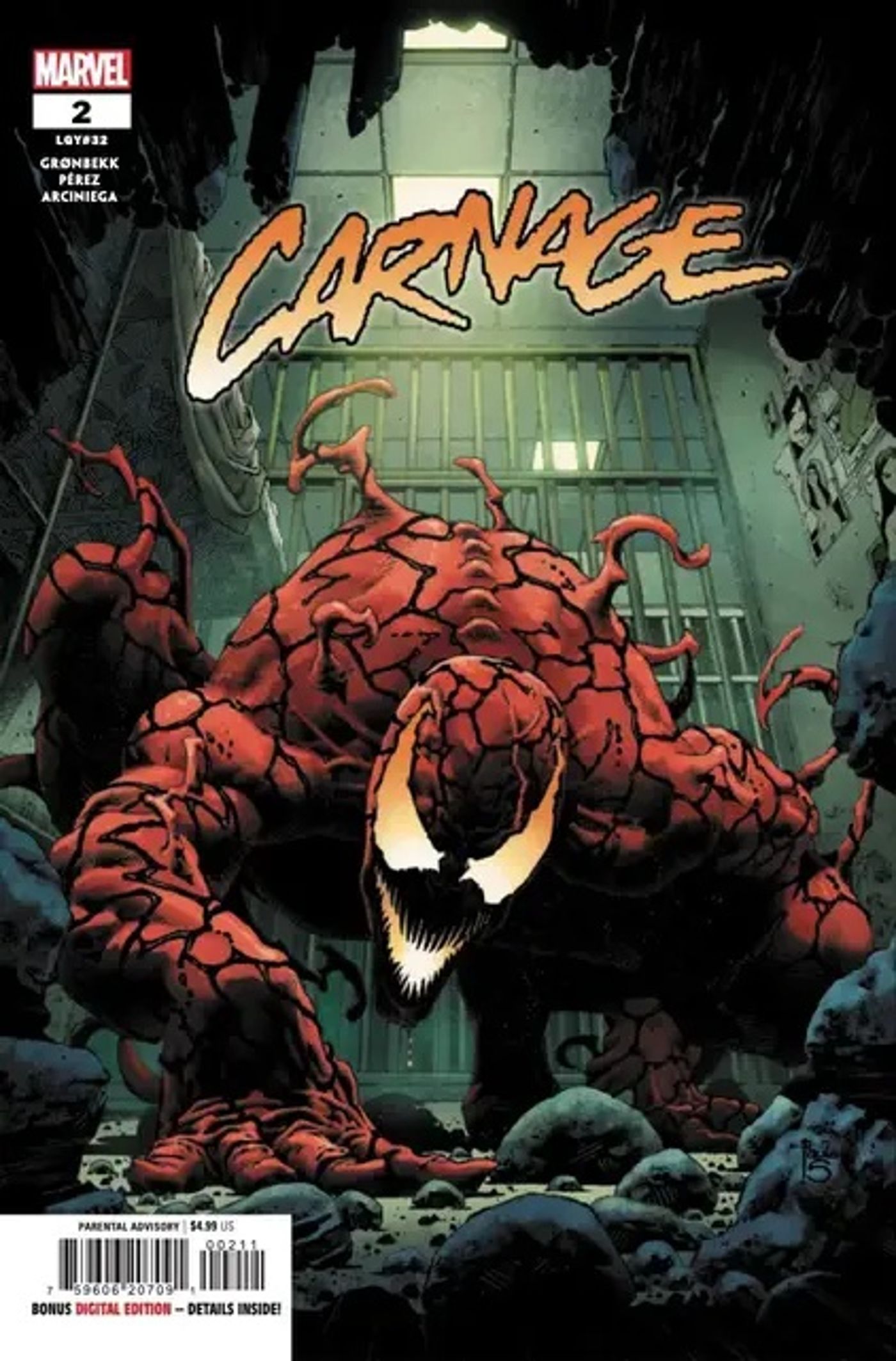 Paulo Siqueria main cover for Carnage #2