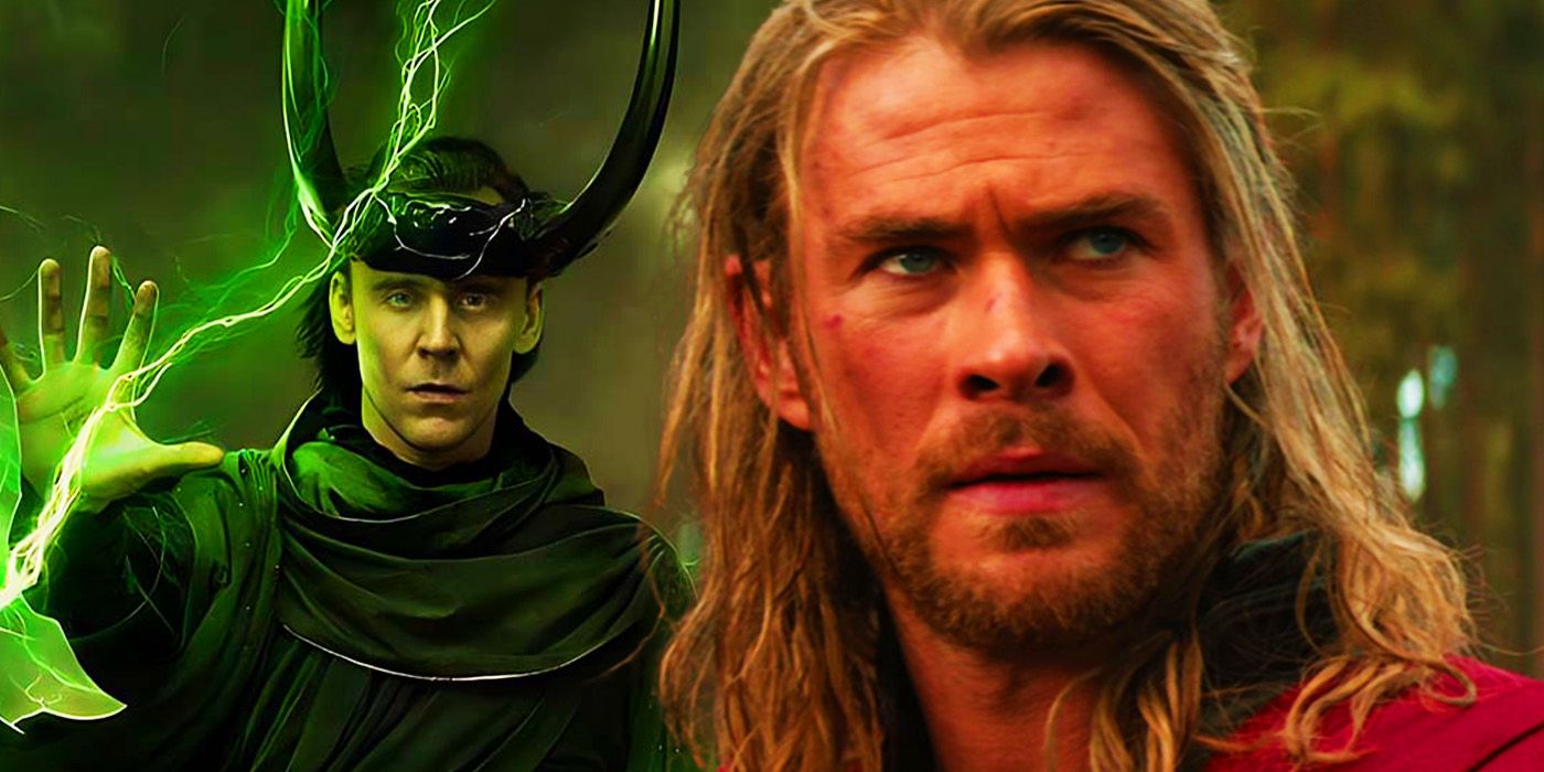 Chris Hemsworth's Thor in Thor The Dark World with Loki in season 2 finale poster