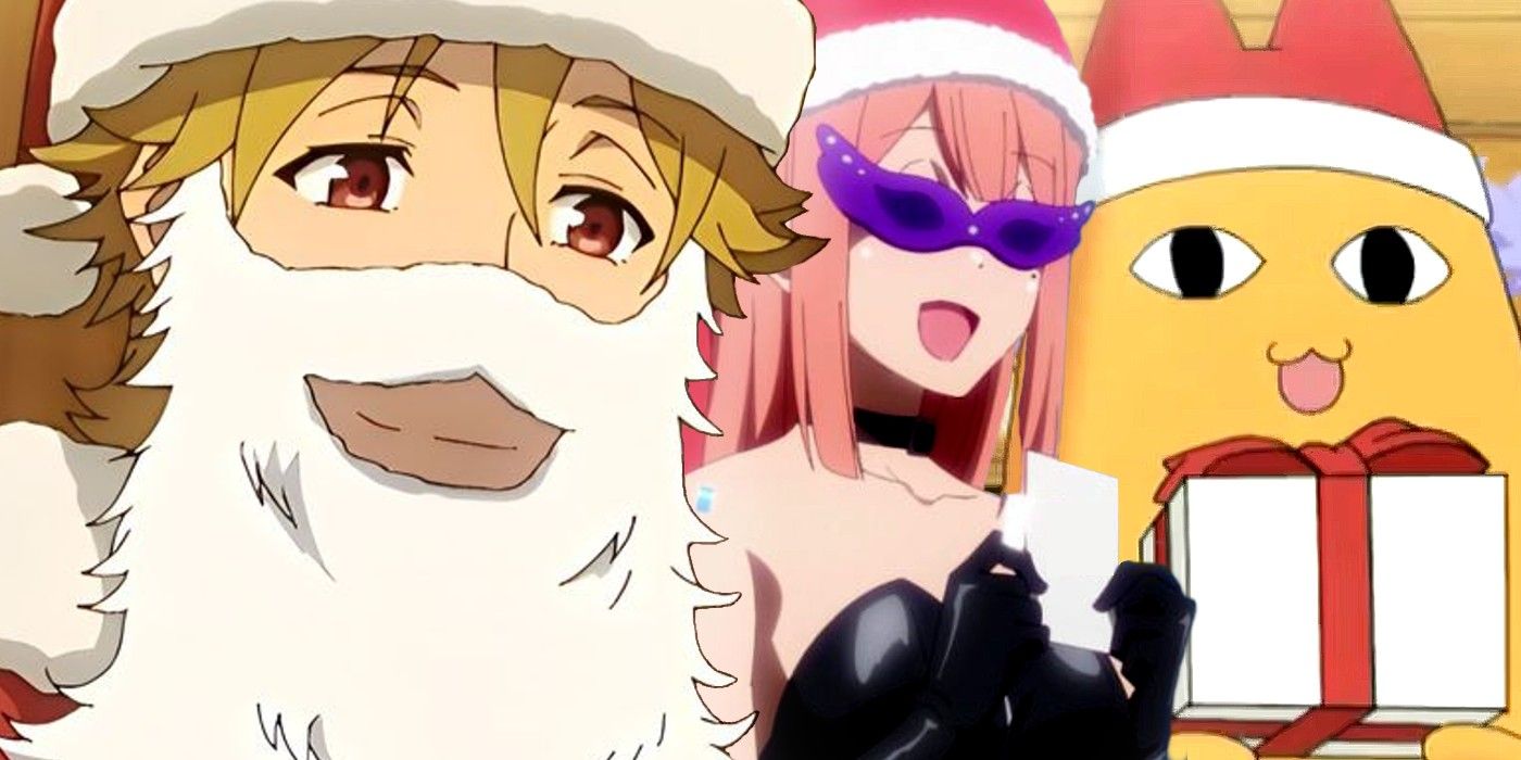 Anime Girls on Christmas Live Wallpaper