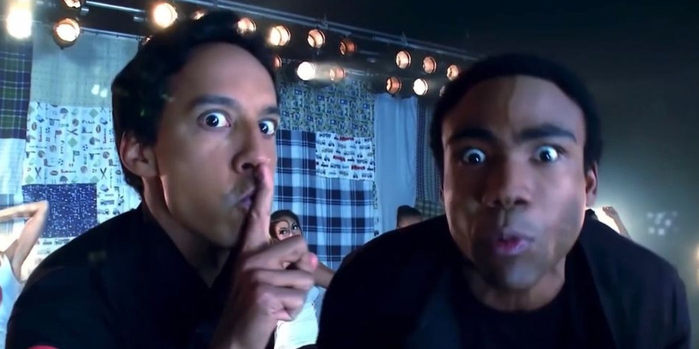 Abed and Troy rap