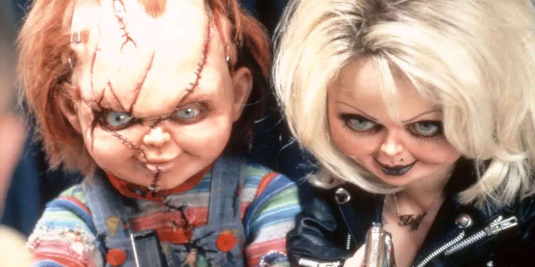 Chucky and Tiffany dolls in Seed of Chucky