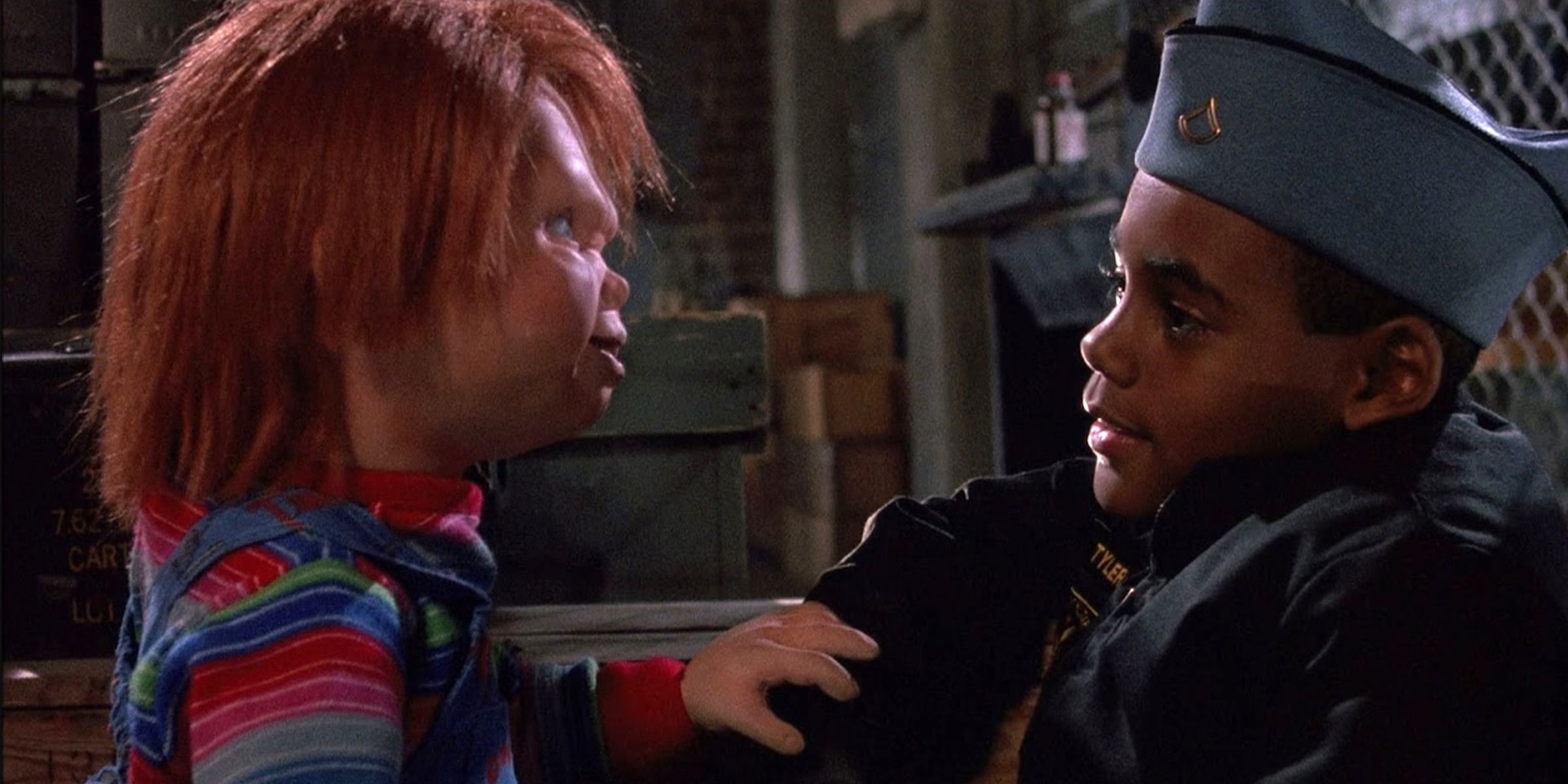 Chucky talking to Tyler in Childs Play 3