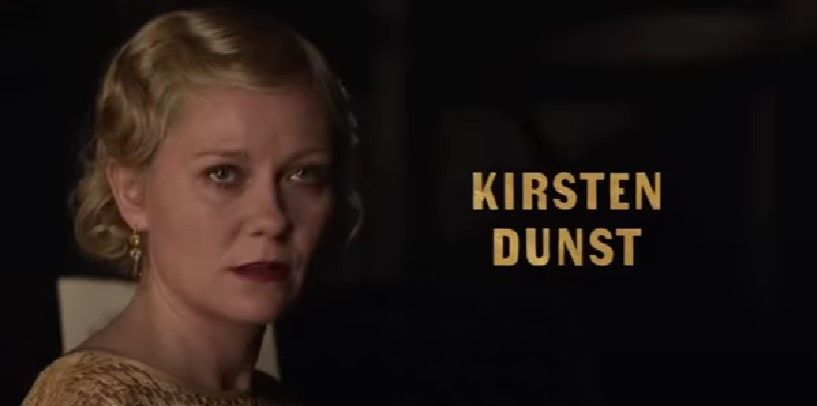 Kirsten Dunst looking upset in the teaser trailer for Alex Garland Civil War