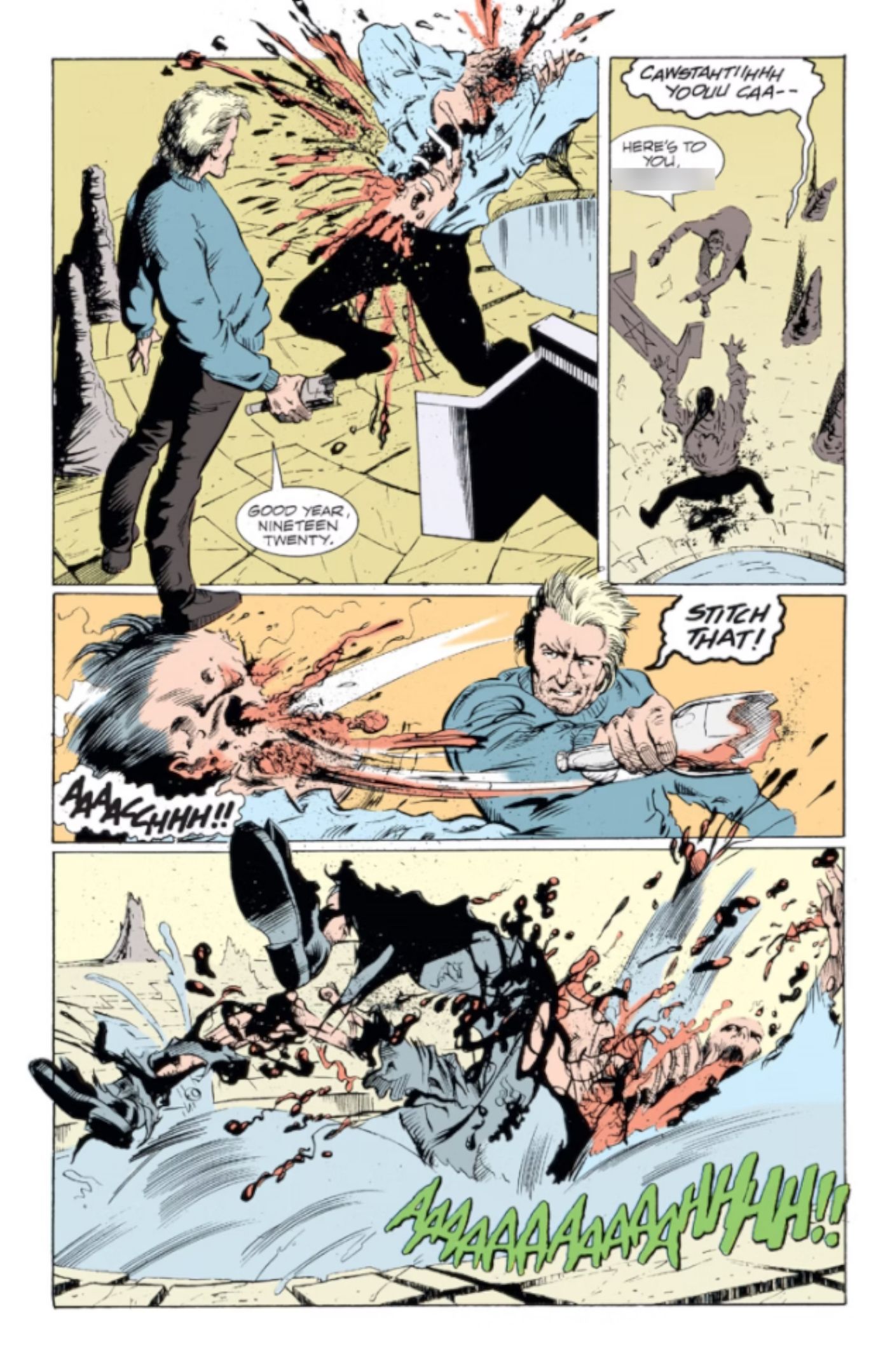 Constantine Defeats First of the Fallen Censored