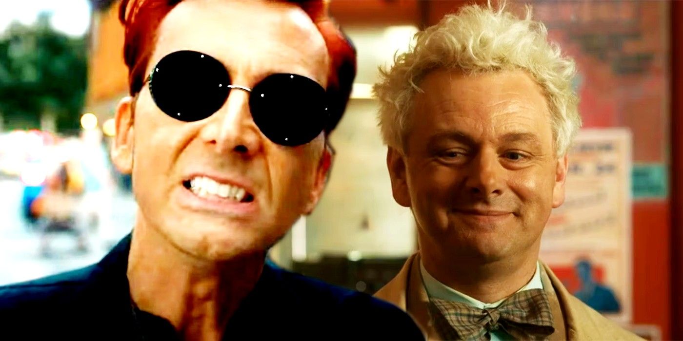 Custom image of Crowley and Aziraphale in Good Omens