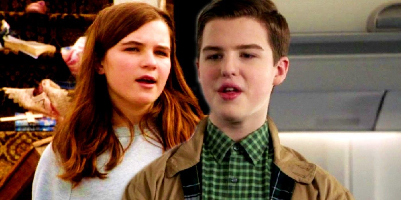 Custom image of Missy and Sheldon in Young Sheldon