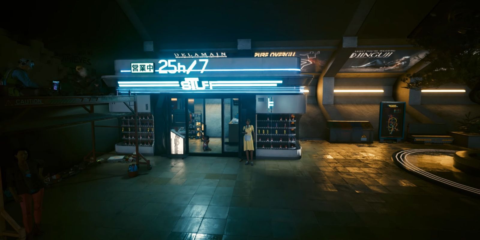 Вы, вероятно, никогда не увидите это новое скрытое место в Cyberpunk 2077