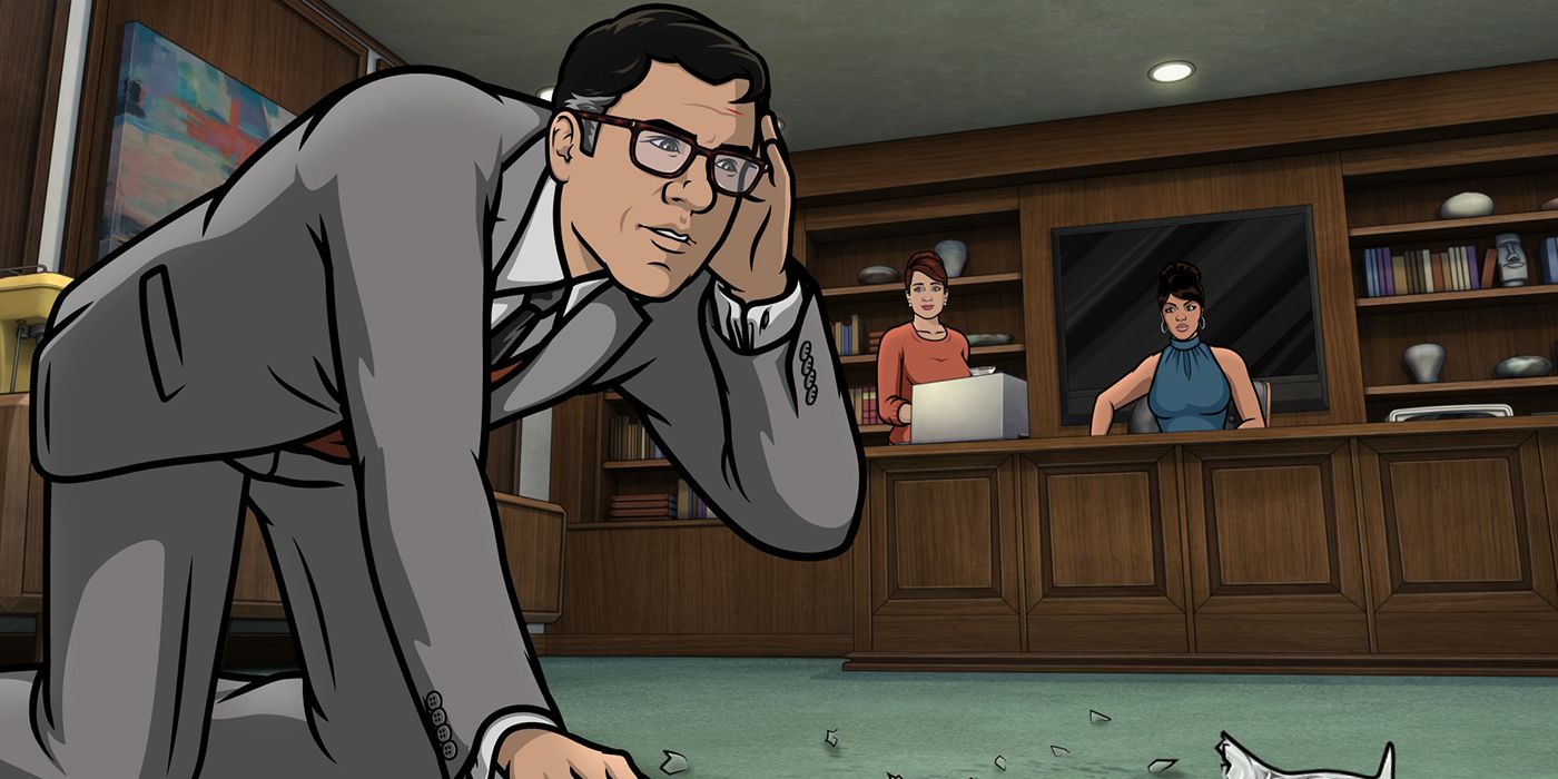 Cyril, Cheryl and Lana in Archer season 14