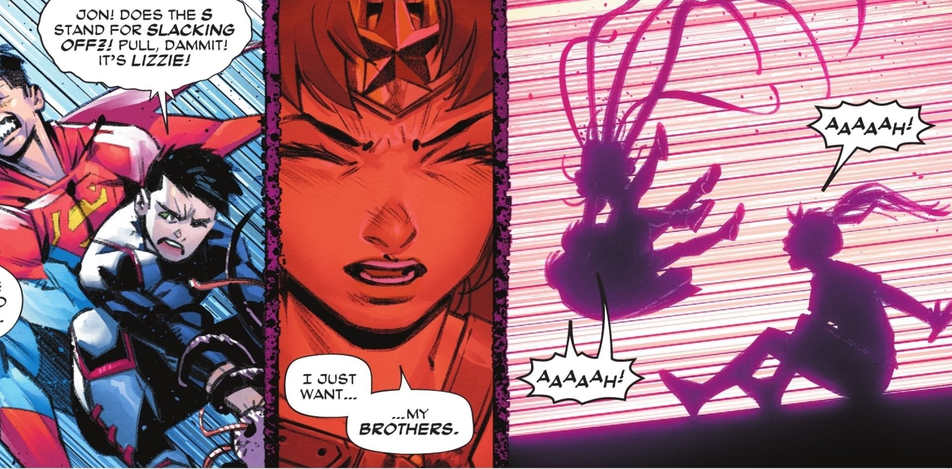 Damian Pulls Black Mercy off of Trinity DC