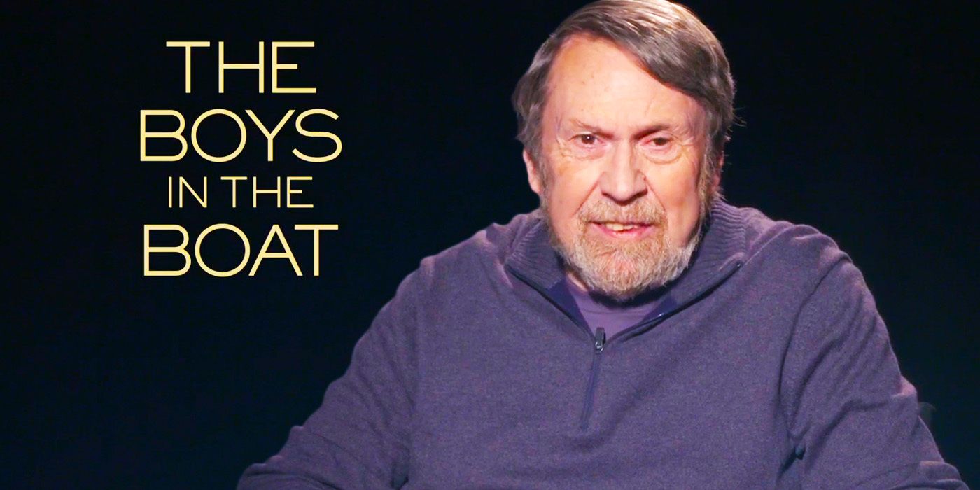 Image of Daniel J. Brown during his The Boys In The Boat Interview