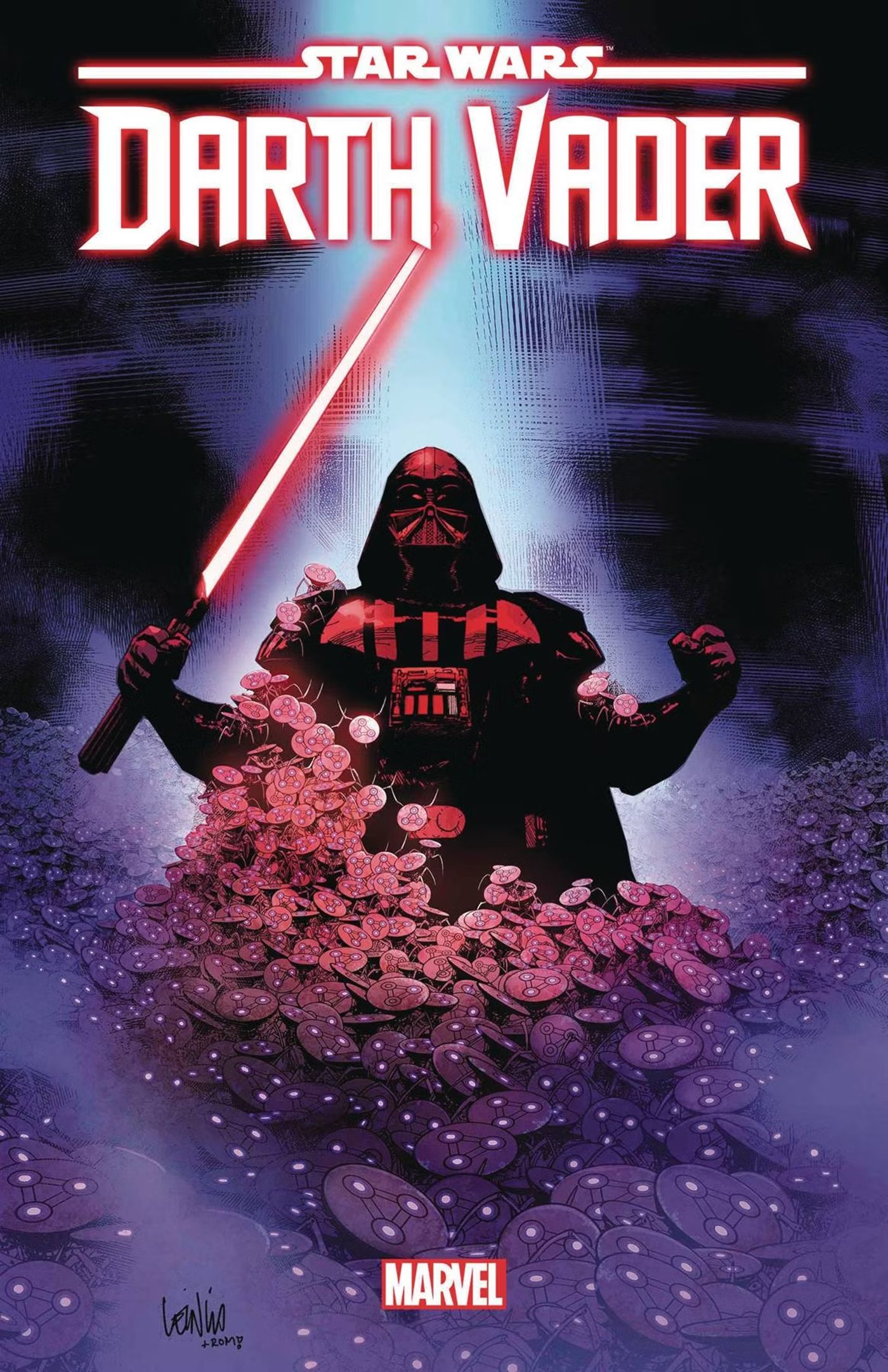 Leinil Francis Yu cover for Marvel&rsquo;s Star Wars: Darth Vader #41