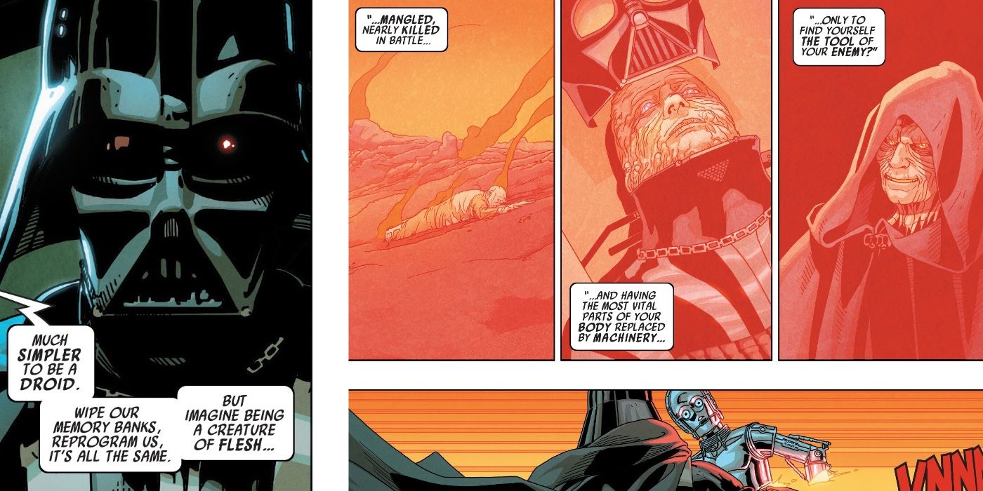 Darth Vader in Star Wars Revelations
