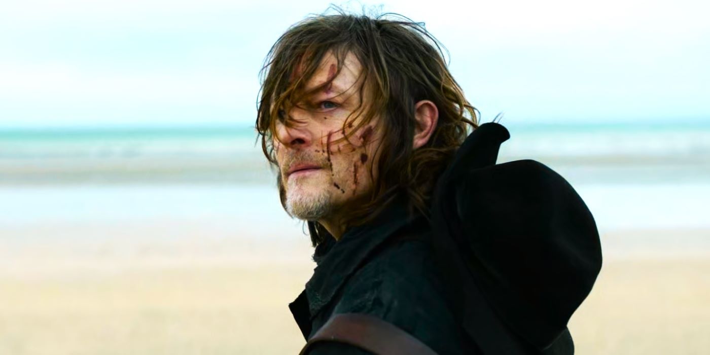 Daryl Dixon On The Beach In The Walking Dead Daryl Dixon Season 1 Finale