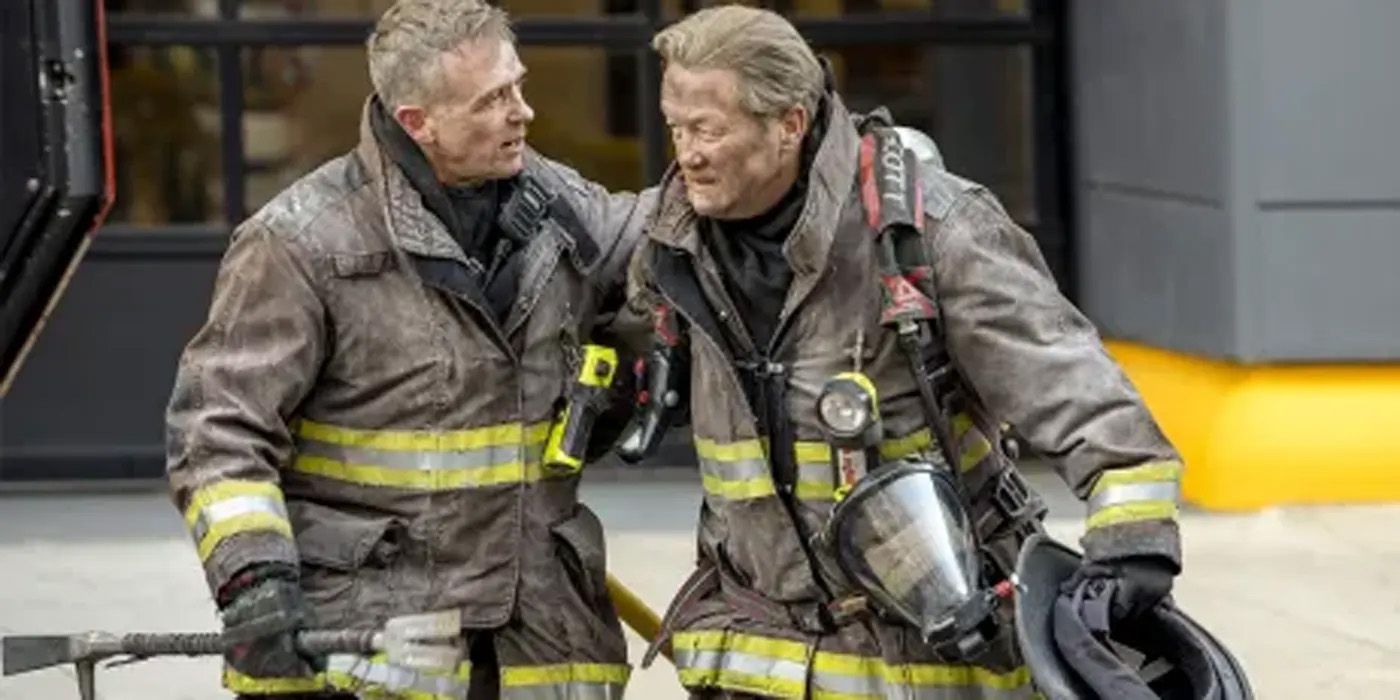 David and Christian on Chicago Fire