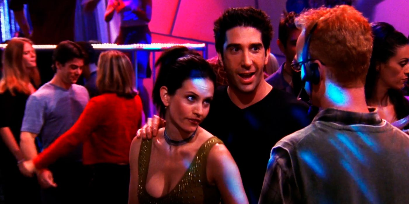 Ross And Monica In Friends 