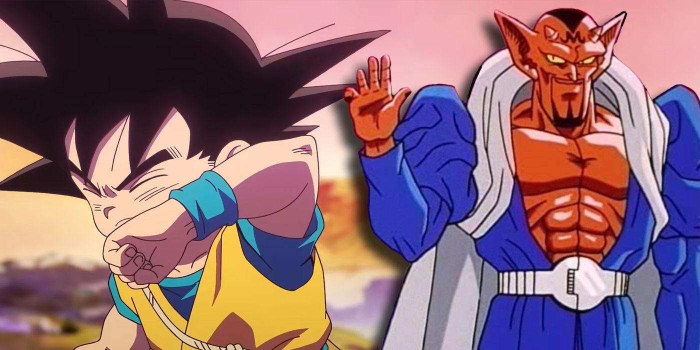 Dragon Ball Daima Goku and Dabura from DBZ