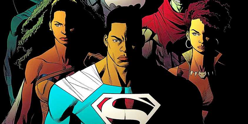 DC's Black Superheroes Pose in the Shadows